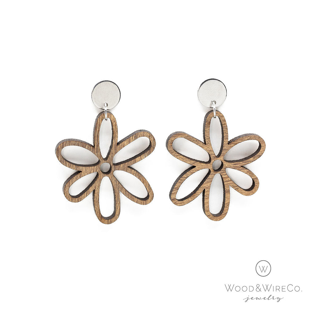 New Earrings - Large Daisy Earrings