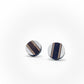 Earrings - Tricolor Wood Studs